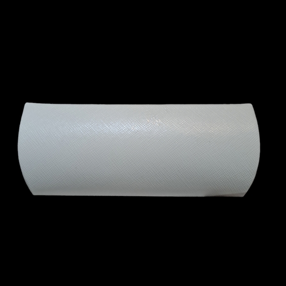 MICHAEL KORS Sunglasses Optical Eyeglasses Hard ORIGINAL White Leather Case - Picture 3 of 5